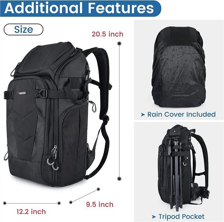 Oversized Camera Backpack