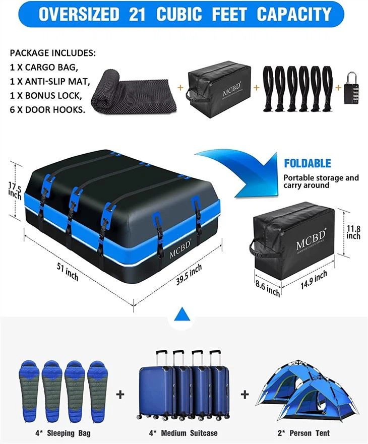 Waterproof Roof Duffel Bag